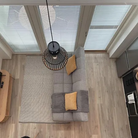 Апартаменты Brand New Loft With Glazed Balcony Тампере